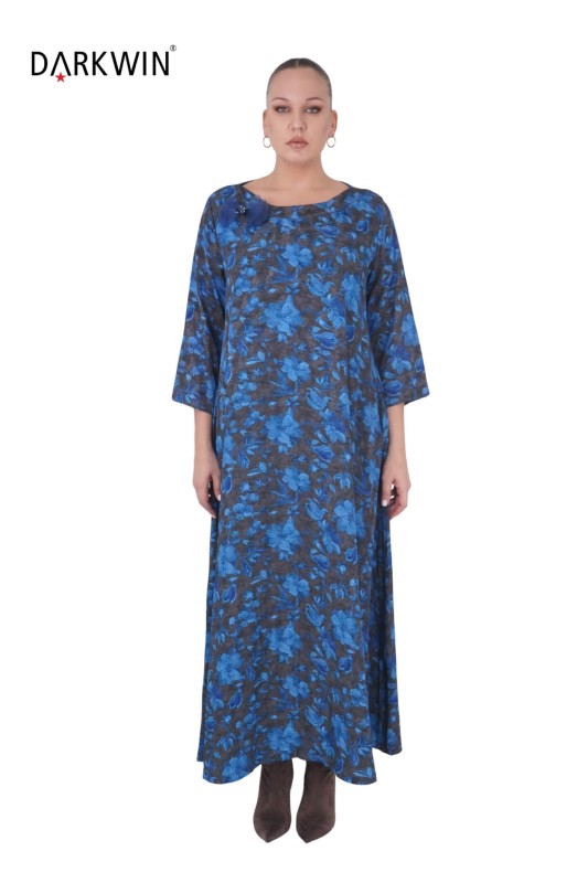 DARKWIN - P9424 DARKWIN ELBİSE DESENLI