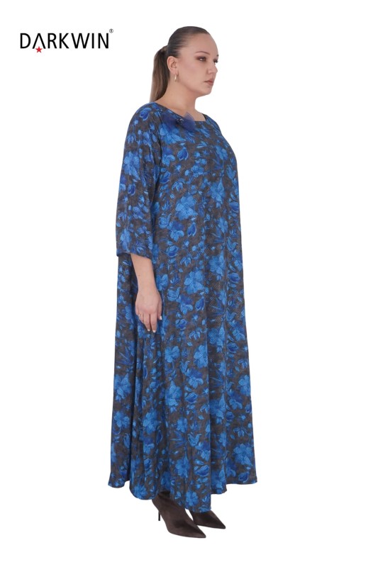 P9424 DARKWIN ELBİSE DESENLI - Thumbnail