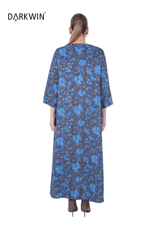 P9424 DARKWIN ELBİSE DESENLI - Thumbnail