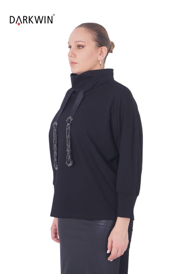 P9432-B DARKWIN BLUZ SIYAH - 2