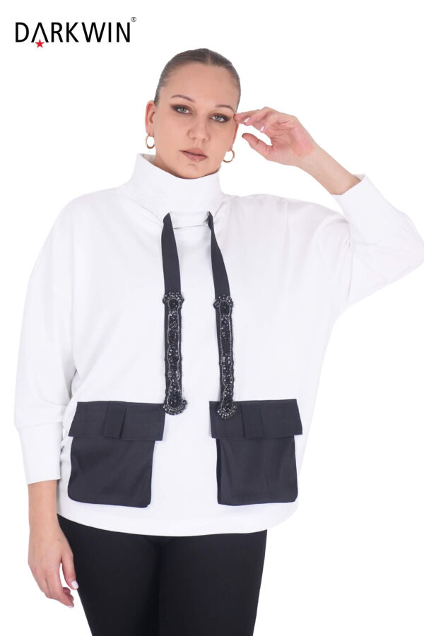 P9436 DARKWIN BLUZ EKRU - 4