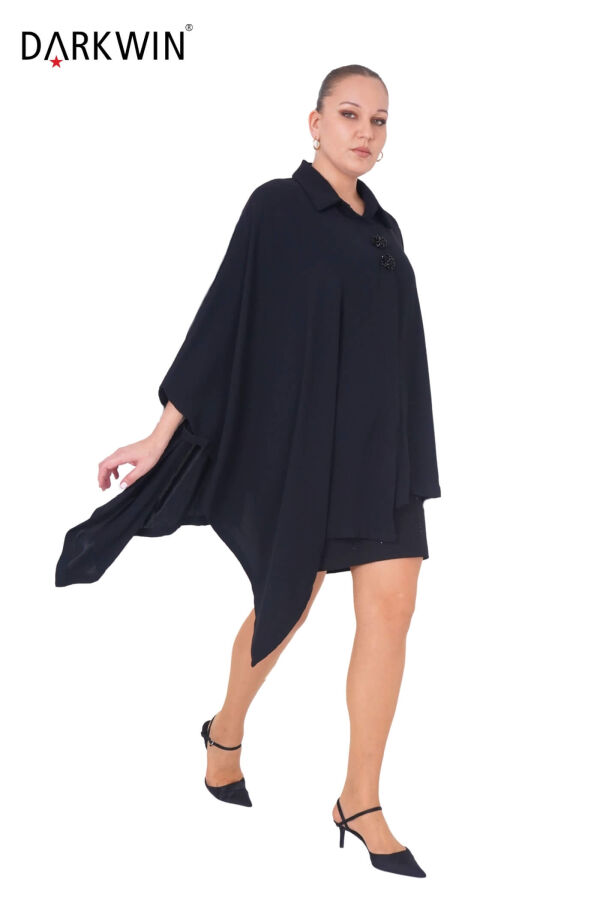 P9441 DARKWIN GÖMLEK SIYAH - 3