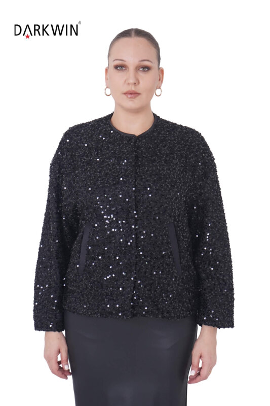 P9444 DARKWIN CEKET SIYAH - DARKWIN