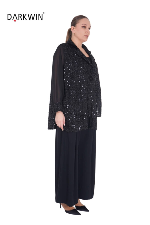 P9445 DARKWIN BLUZ-ETEK SIYAH - 2