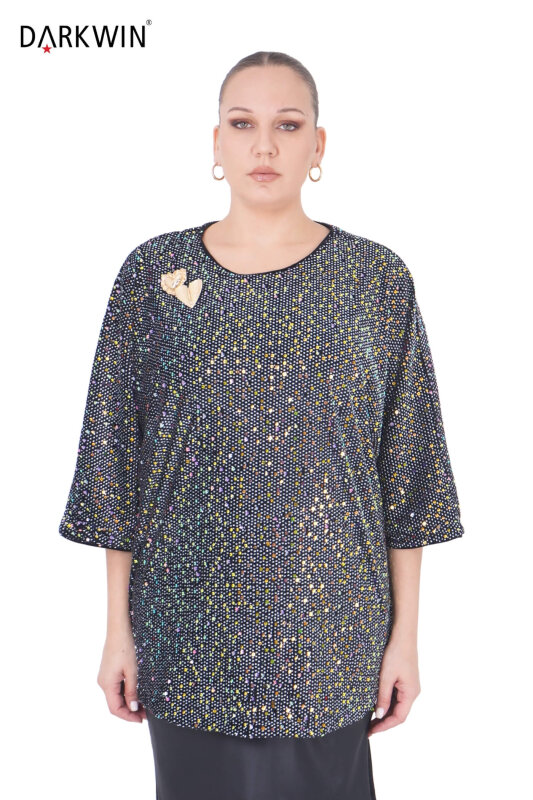 P9450 DARKWIN BLUZ SIYAH - DARKWIN