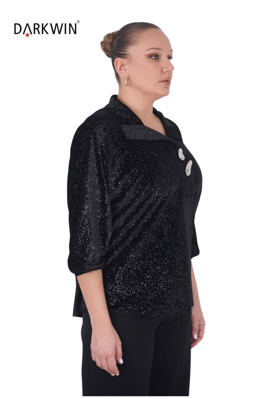 P9455 DARKWIN BLUZ SIYAH - DARKWIN (1)