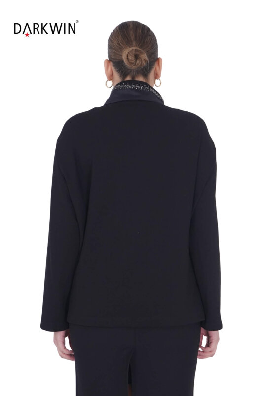 P9464 DARKWIN BLUZ SIYAH - 3