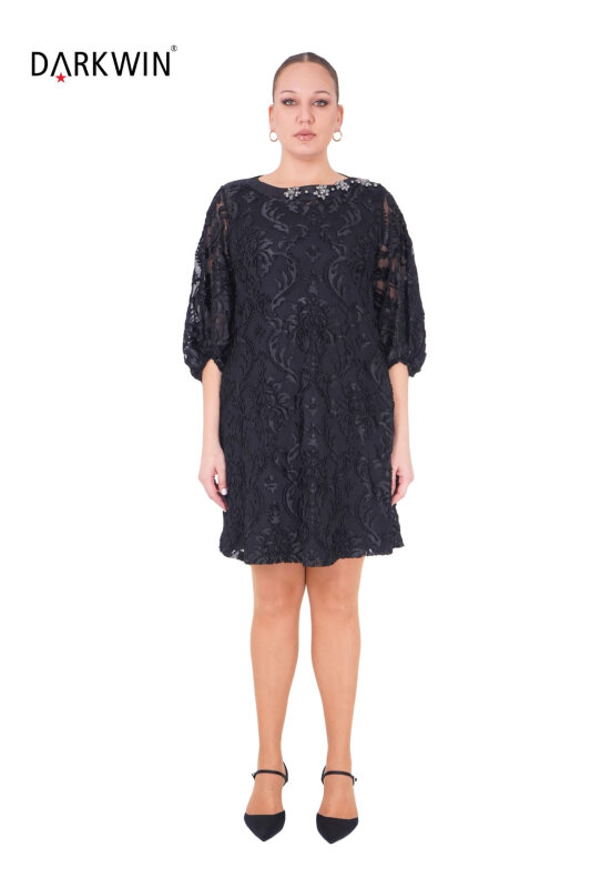 P9465 DARKWIN TUNİK 2 Lİ SIYAH - 1