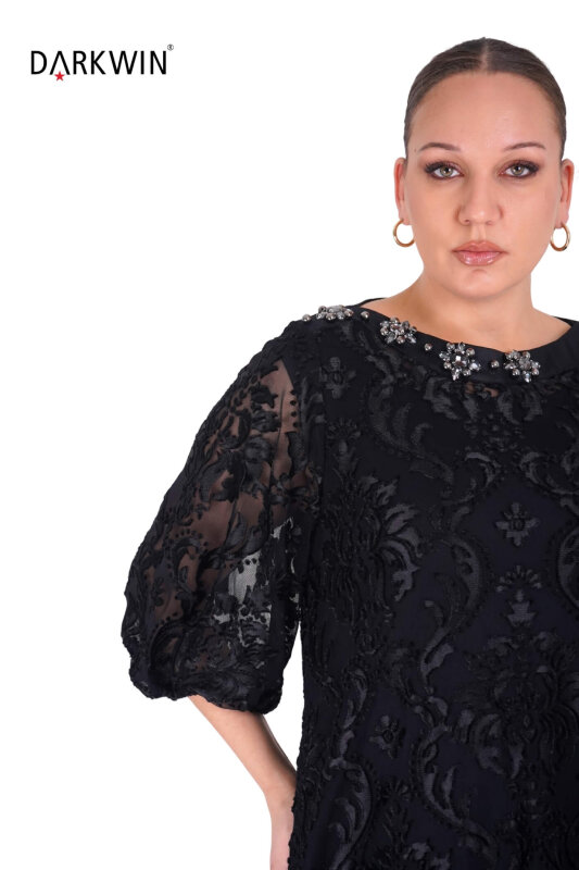 P9465 DARKWIN TUNİK 2 Lİ SIYAH - 4