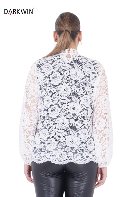 P9468 DARKWIN BLUZ 2 Lİ SIYAH-BEYAZ - 4