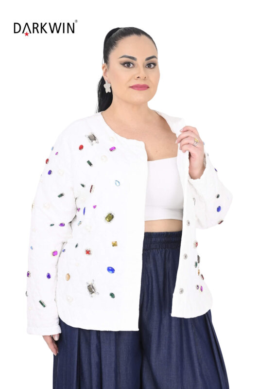 P9514 DARKWIN CEKET BEYAZ - 4