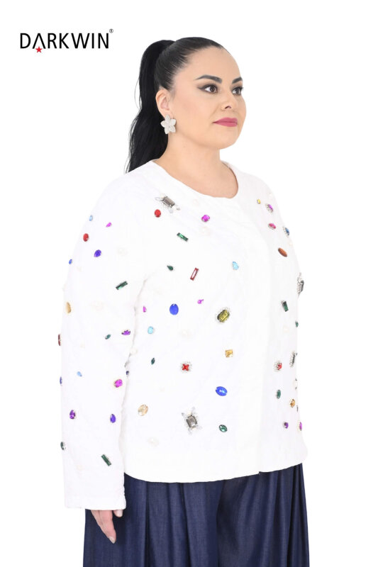 P9514 DARKWIN CEKET BEYAZ - DARKWIN (1)