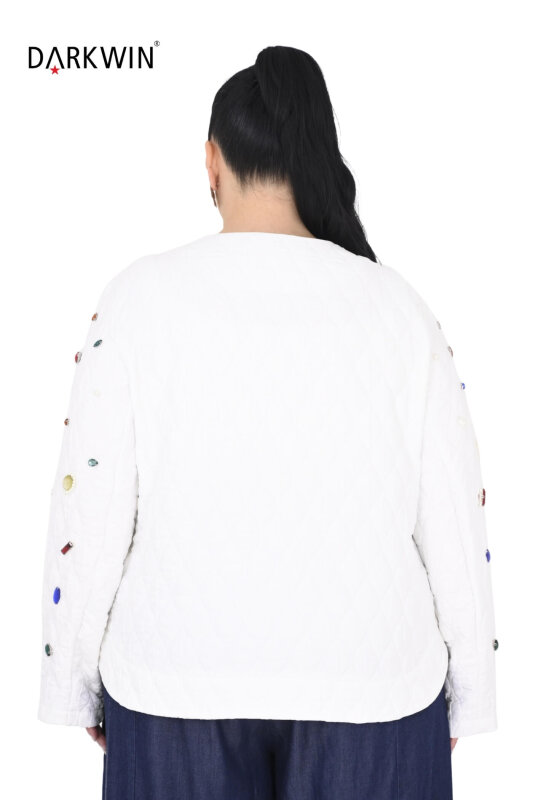 P9514 DARKWIN CEKET BEYAZ - 3