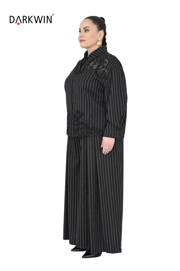 P9515 DARKWIN GÖMLEK-PANTOLON SIYAH - 2