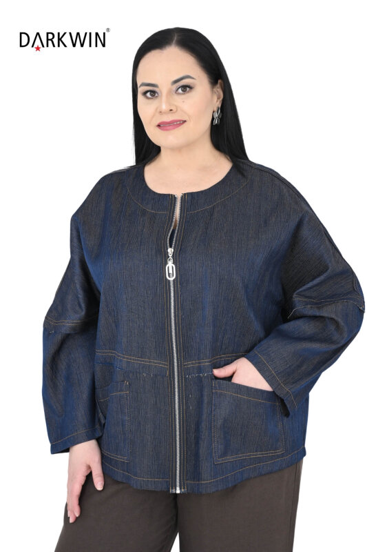 P9524-C DARKWIN CEKET JEAN - DARKWIN