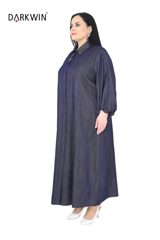 P9525 DARKWIN ELBİSE JEAN - DARKWIN (1)