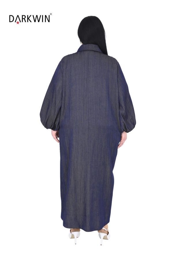 P9525 DARKWIN ELBİSE JEAN - 3
