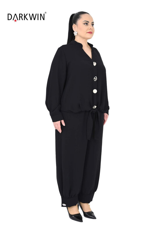 P9527 DARKWIN HIRKA-PANTOLON SIYAH - DARKWIN (1)