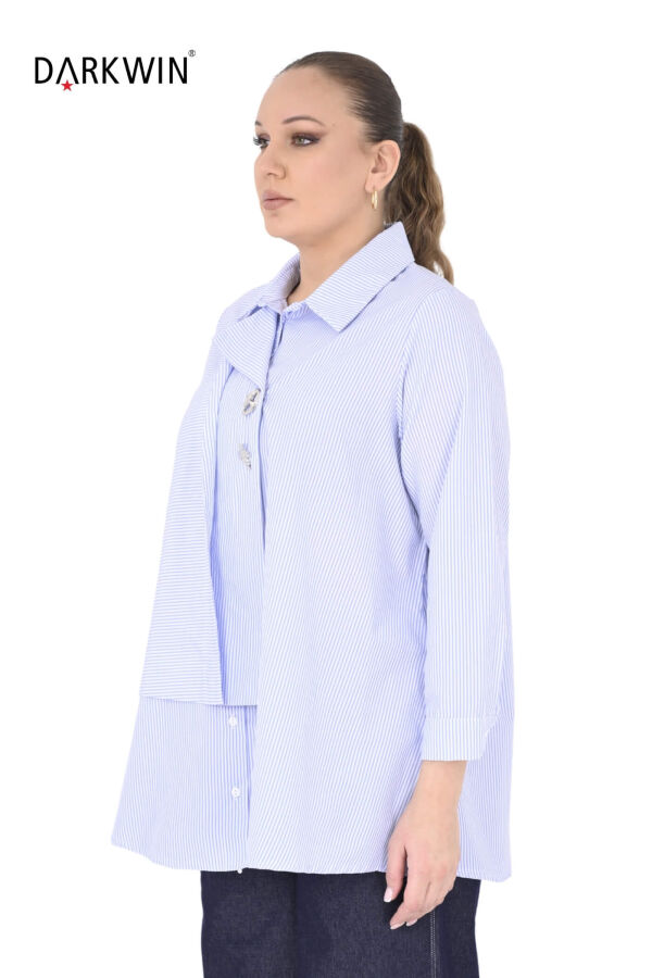 P9538 DARKWIN GÖMLEK MAVI - 2