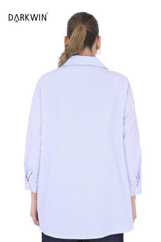 P9538 DARKWIN GÖMLEK MAVI - 3