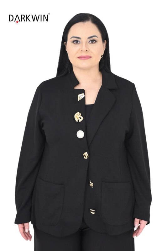 P9539 DARKWIN CEKET SIYAH - DARKWIN