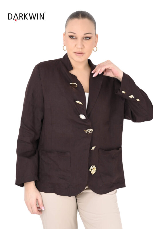 P9551 DARKWIN CEKET KAHVE - 4