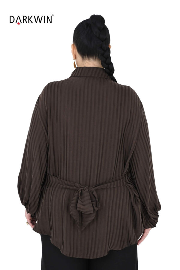 P9552 DARKWIN GÖMLEK KAHVE - 3