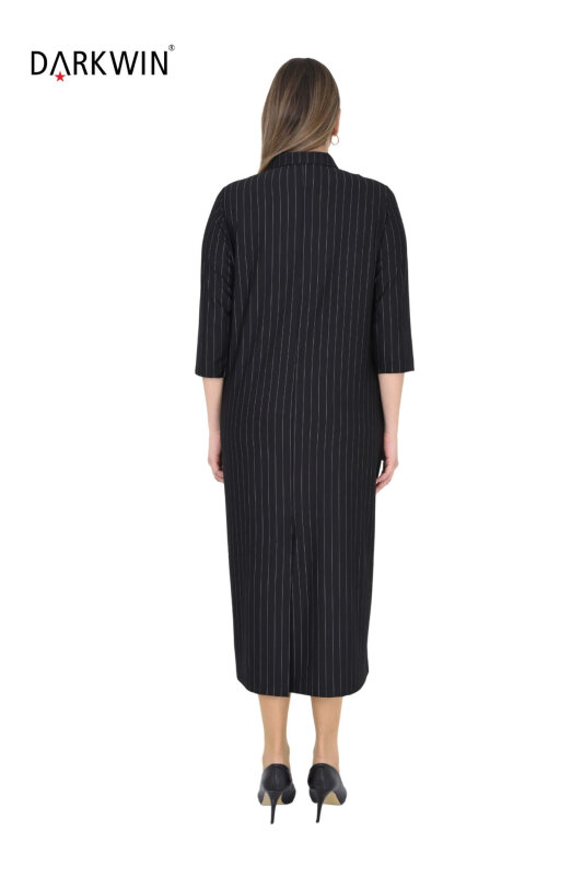 P9553 DARKWIN ELBİSE SIYAH - 7