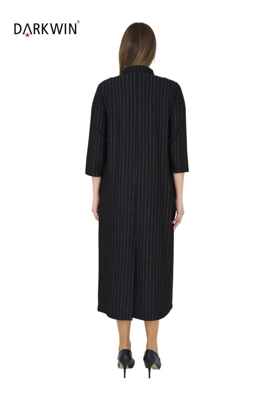 P9553 DARKWIN ELBİSE SIYAH - 9