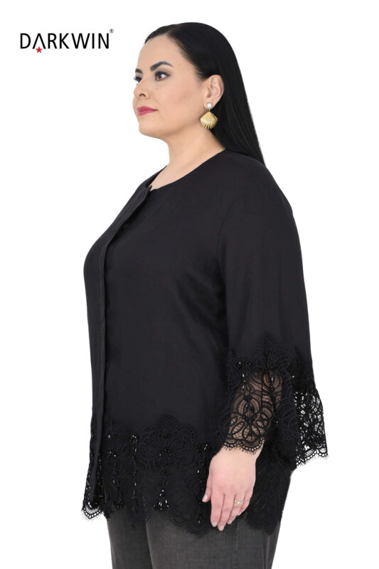 P9560 DARKWIN GÖMLEK SIYAH - DARKWIN (1)