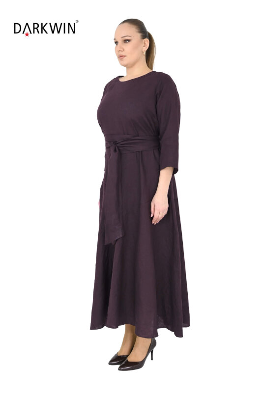 P9561 DARKWIN ELBİSE KAHVE - DARKWIN (1)