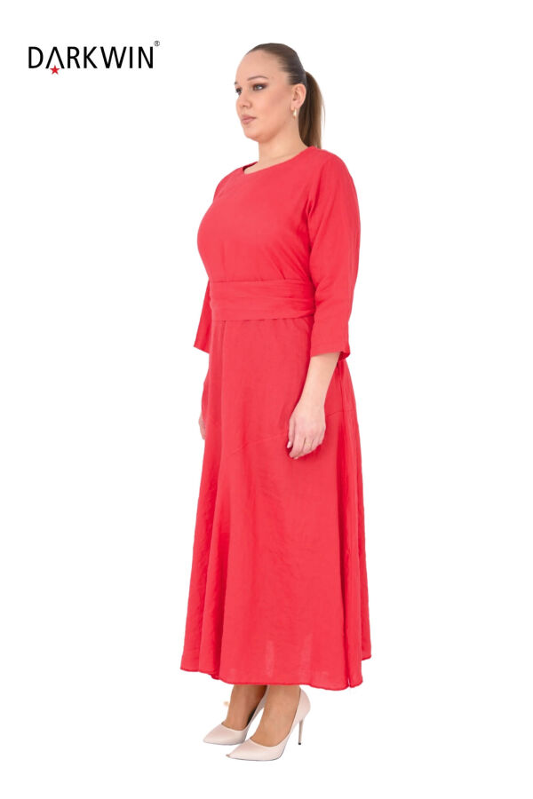 P9561 DARKWIN ELBİSE NAR - 2