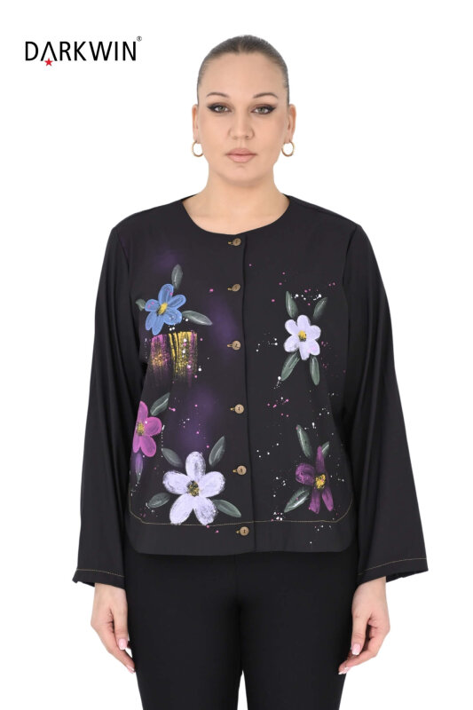 P9562 DARKWIN CEKET SIYAH - DARKWIN