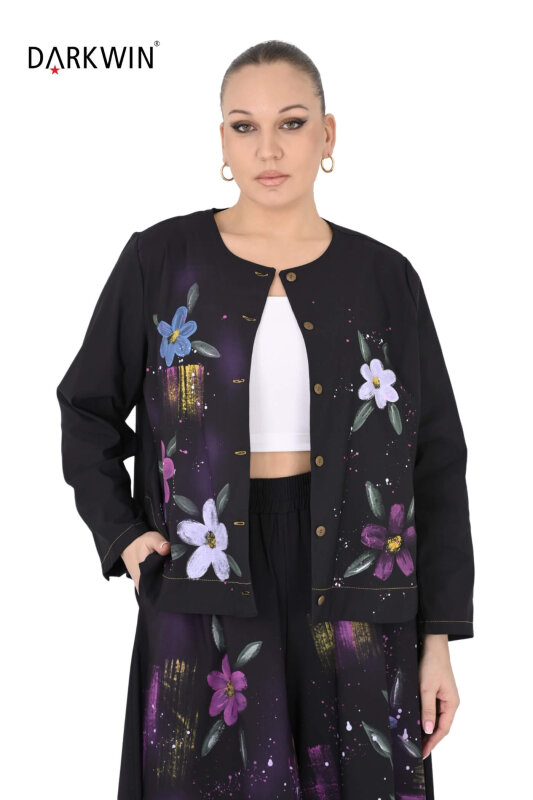 P9562 DARKWIN CEKET SIYAH - 4