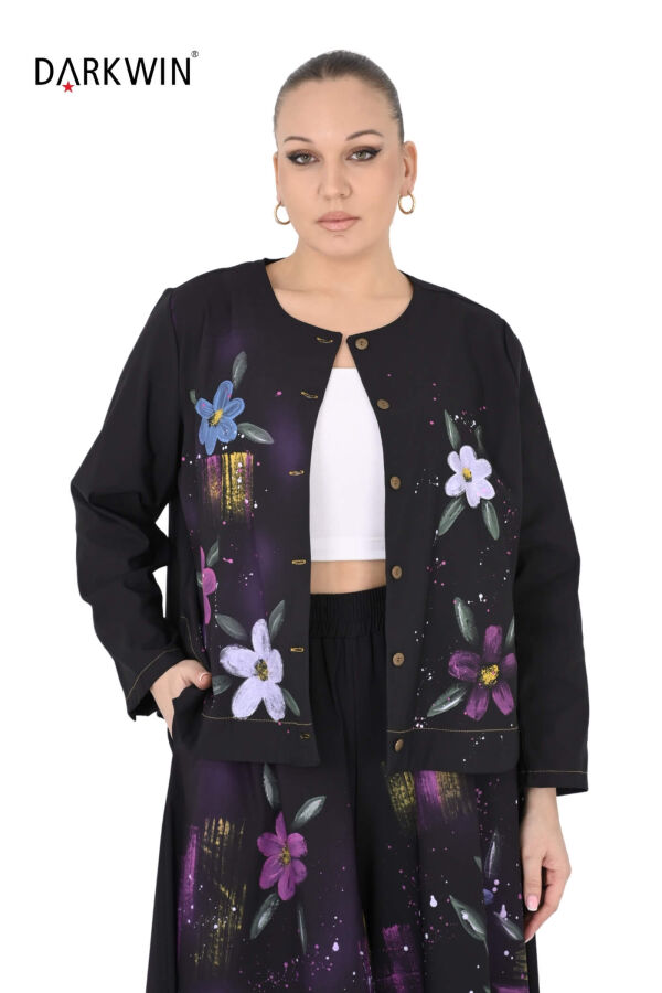 P9562 DARKWIN CEKET SIYAH - 4