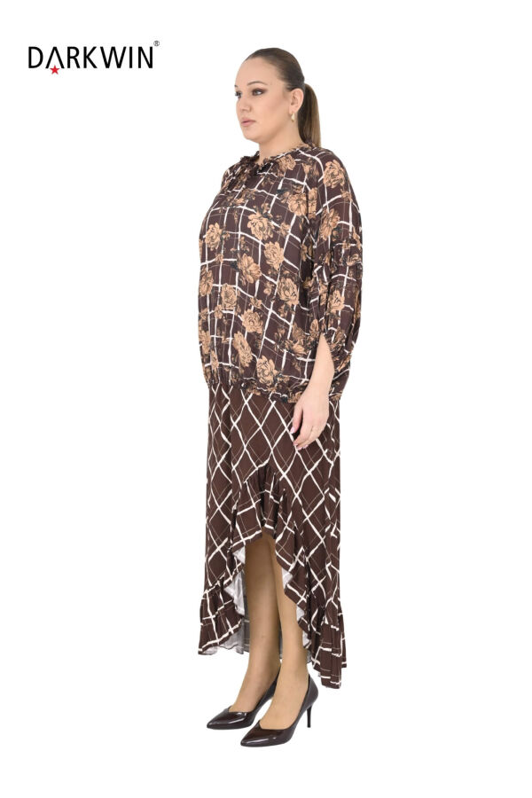 P9565 DARKWIN BLUZ-ETEK KAHVE - 2