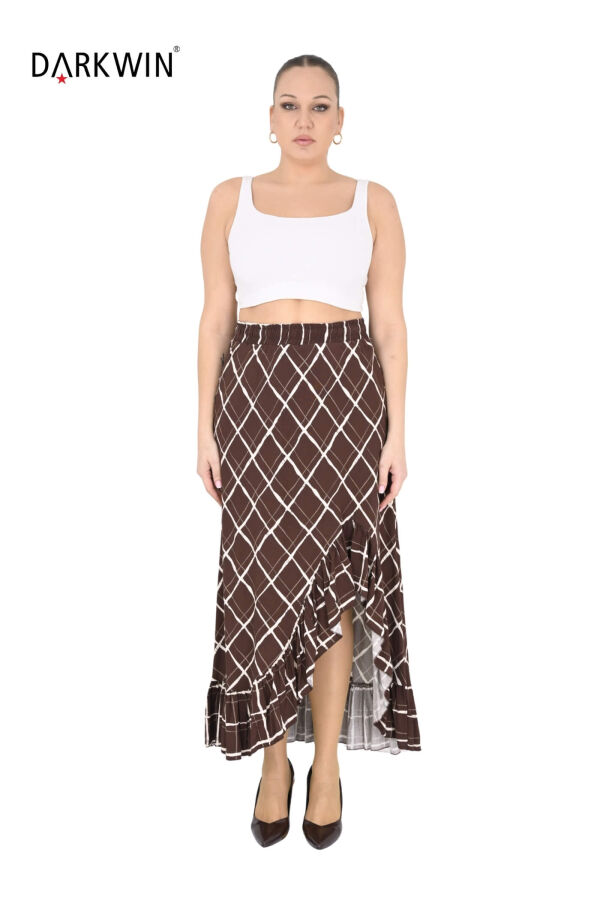 P9565 DARKWIN BLUZ-ETEK KAHVE - 5