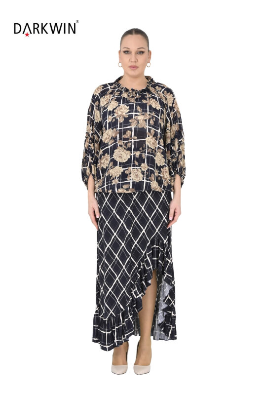 P9565 DARKWIN BLUZ-ETEK SIYAH - DARKWIN