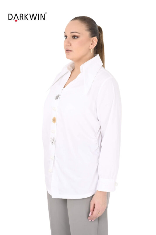 P9570 DARKWIN GÖMLEK BEYAZ - DARKWIN (1)