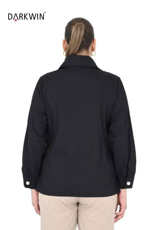 P9570 DARKWIN GÖMLEK SIYAH - 3