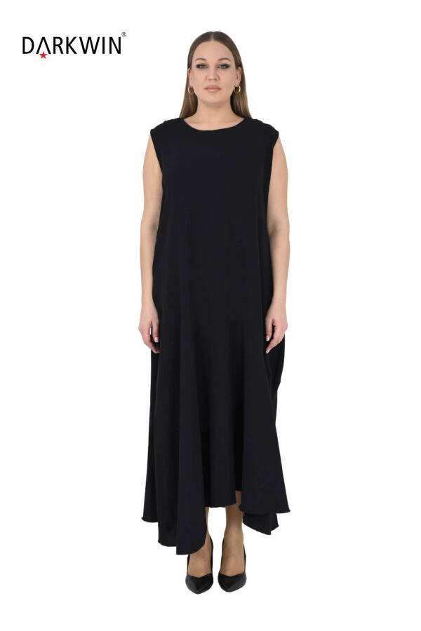 P9576 DARKWIN ELBİSE 2 Lİ SIYAH-BEYAZ - 6