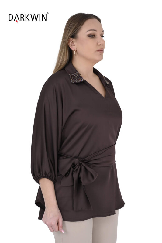 P9583 DARKWIN GÖMLEK KAHVE - DARKWIN (1)