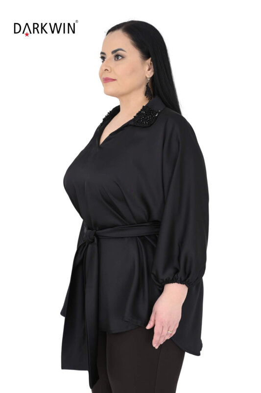 P9583 DARKWIN GÖMLEK SIYAH - DARKWIN (1)