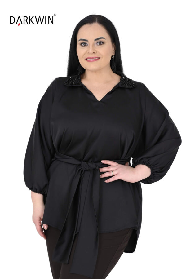 P9583 DARKWIN GÖMLEK SIYAH - 4