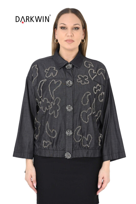 P9585 DARKWIN CEKET SIYAH - DARKWIN