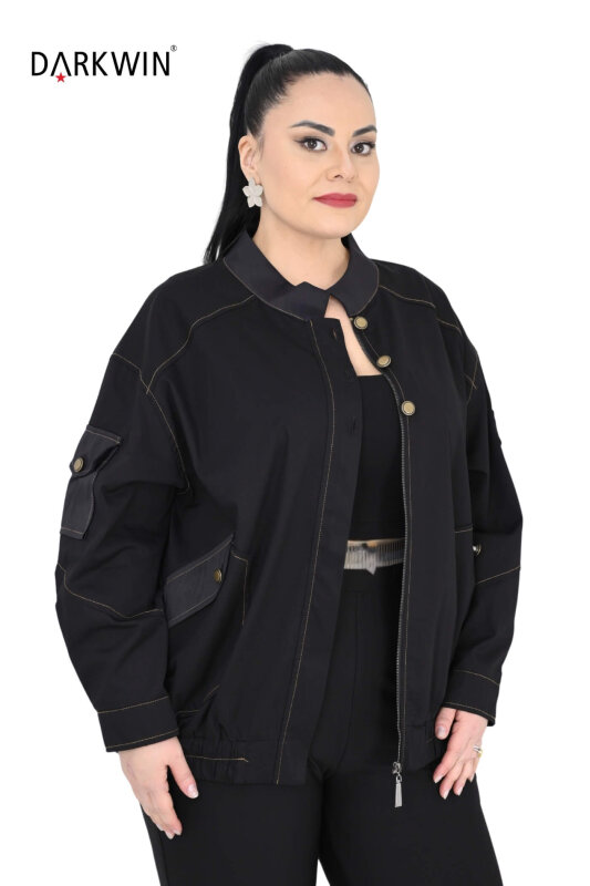 P9586 DARKWIN CEKET SIYAH - 4