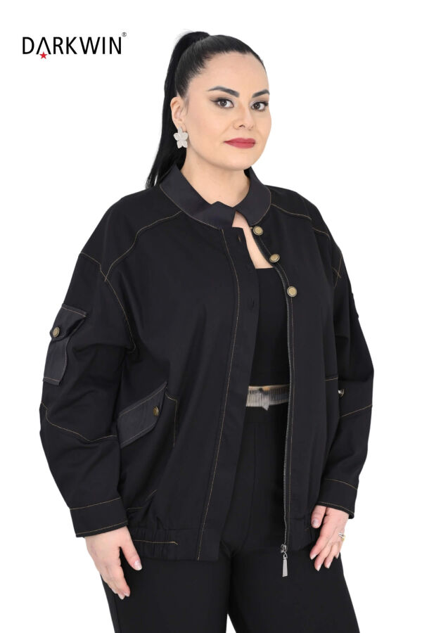 P9586 DARKWIN CEKET SIYAH - 4