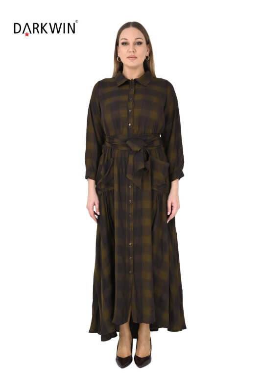 P9598 DARKWIN ELBİSE DESENLI - DARKWIN