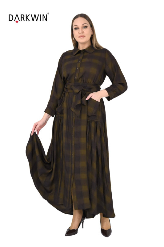 P9598 DARKWIN ELBİSE DESENLI - 4