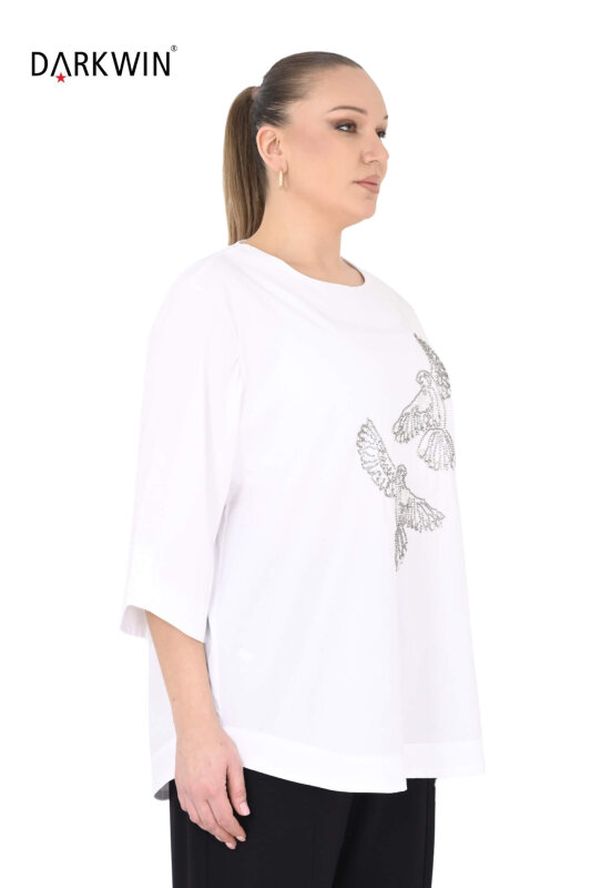 P9601 DARKWIN BLUZ BEYAZ - DARKWIN (1)